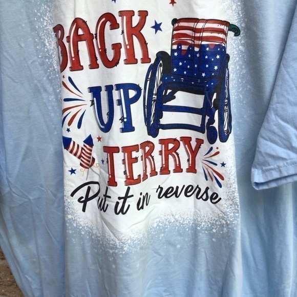 Back Up Terry Put it in Reverse T Shirt Graphic T-shirt - Picture 3 of 6